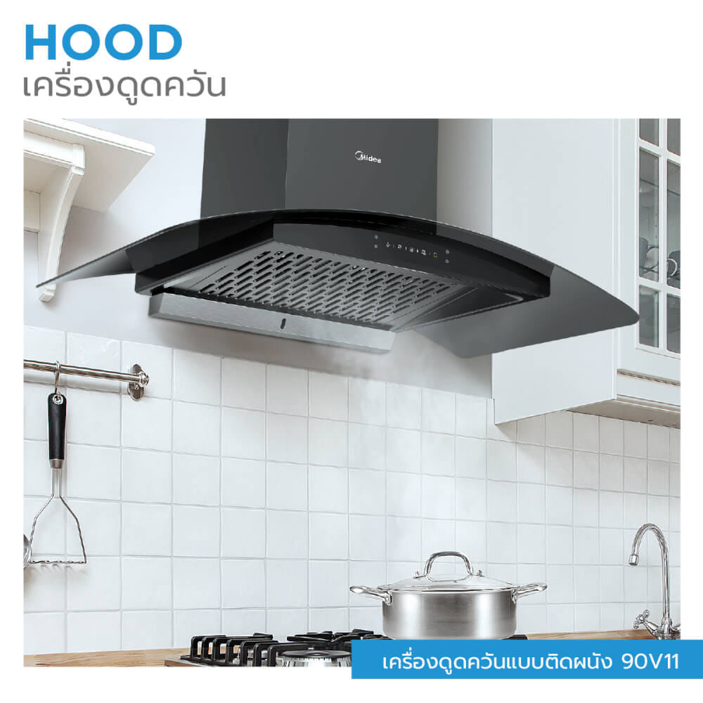 เครื่องดูดควันกระโจม MIDEA รุ่น 90V11 ขนาด 90 ซม._1
